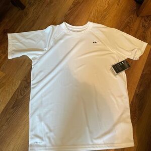 Nike Men's White Dri-FIT Shirt
